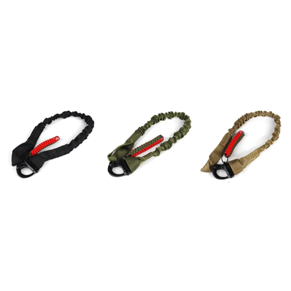 

Outdoor CS Must-Have Gun Rope Stretch Single Point Gun Rope Adjustable Rifle Strap Climbing Accessories