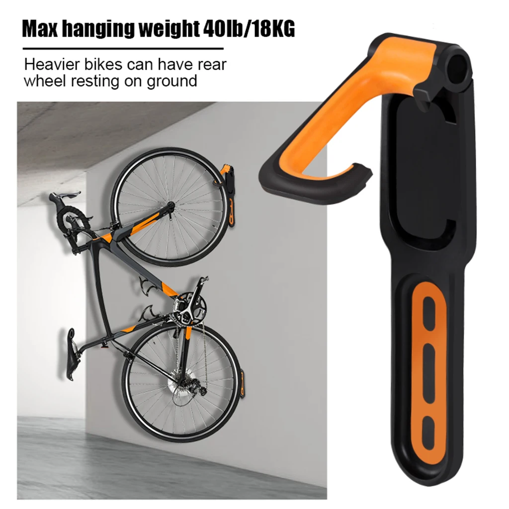 Bike Rack Storage Wall Mount With Screw 39lb Max Capacity Easily  Detach