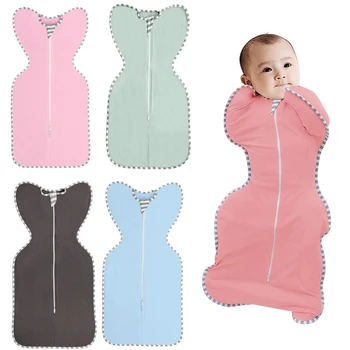 

Baby Sleeping Bag For Newborn Cocoon Extract Envelope 0-9 Months For Baby Girl Boy Cotton Infant Sleeping Bags Blanket Swaddle
