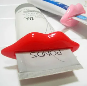 

Creative South Korea Multi-Purpose Squeezing Machine Partner Multi-Purpose Lips Toothpaste Dispenser Kiss Toothpaste Squeezer 10