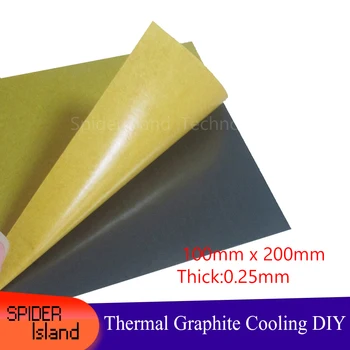 200*100*0.025mm heat dissipation graphene sticker graphite sheet