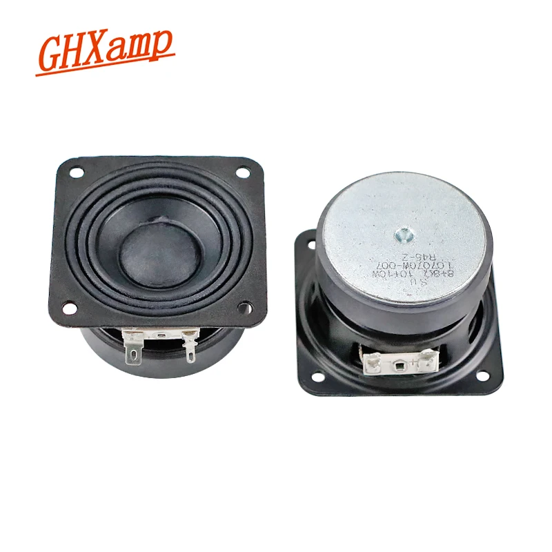 Ghxamp Altoparlante Mid-Bass Da 2.75 Pollici Woofer Midrange Da 70Mm Bobina Doppia Voce 8Ohm Daul 10W Altoparlante Multi-Fold Edge Altoparlante Diy 2P