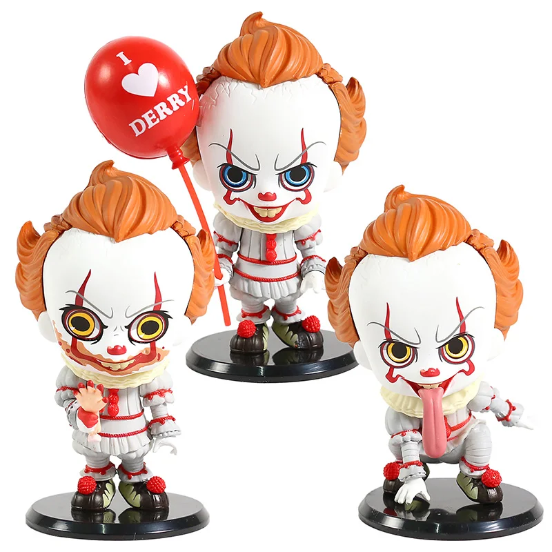 Cosbaby IT Pennywise Q версии ПВХ фигурка поплавок головы игрушки куклы|Игровые фигурки и
