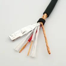 Высокогибкий микрофонный кабель 2 ядра 0,75 мм 2 двойной экранированный витой кислородный медный 5 м Hi-Fi качество звука микрофонный аудио кабель