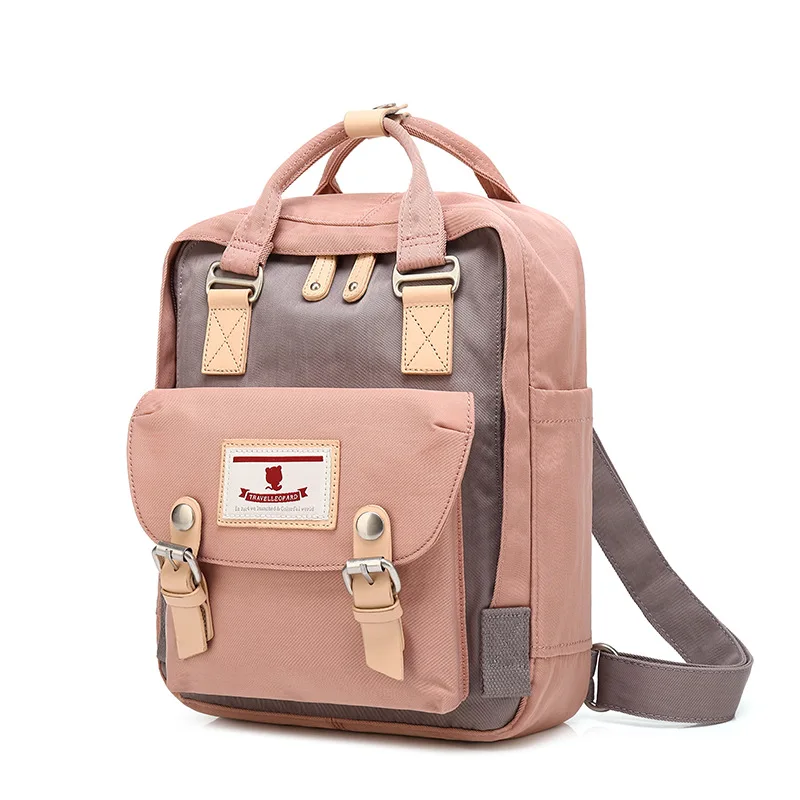Mochila personalizable para fabricantes, mochila para Donuts, Macarons de  Color en contraste, mochila impermeable|Mochilas| - AliExpress