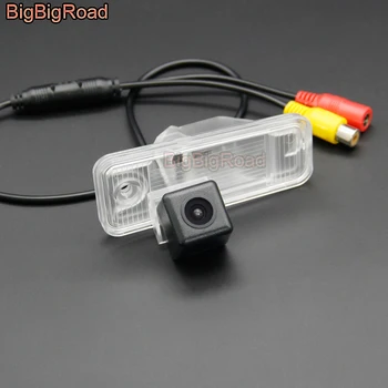 

BigBigRoad Vehicle Wireless Rear View Parking Camera HD Color Image For Hyundai Maxcruz KDM Grandeur TG IX45 IX 45 2013 - 2015