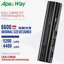 ApexWay батарея для hp Compaq CQ41 CQ45 CQ70 DV6-1000 513775-001 516915-001 аккумулятор большой емкости EV06055 HSTNN-C51C HSTNN-CB72 HSTNN-DB72 HSTNN-DB73