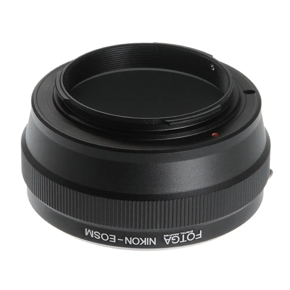 Fotga переходное кольцо для Nikon F AI AIS Крепление объектива для Canon EOSM EF-M M M2 M3 камеры