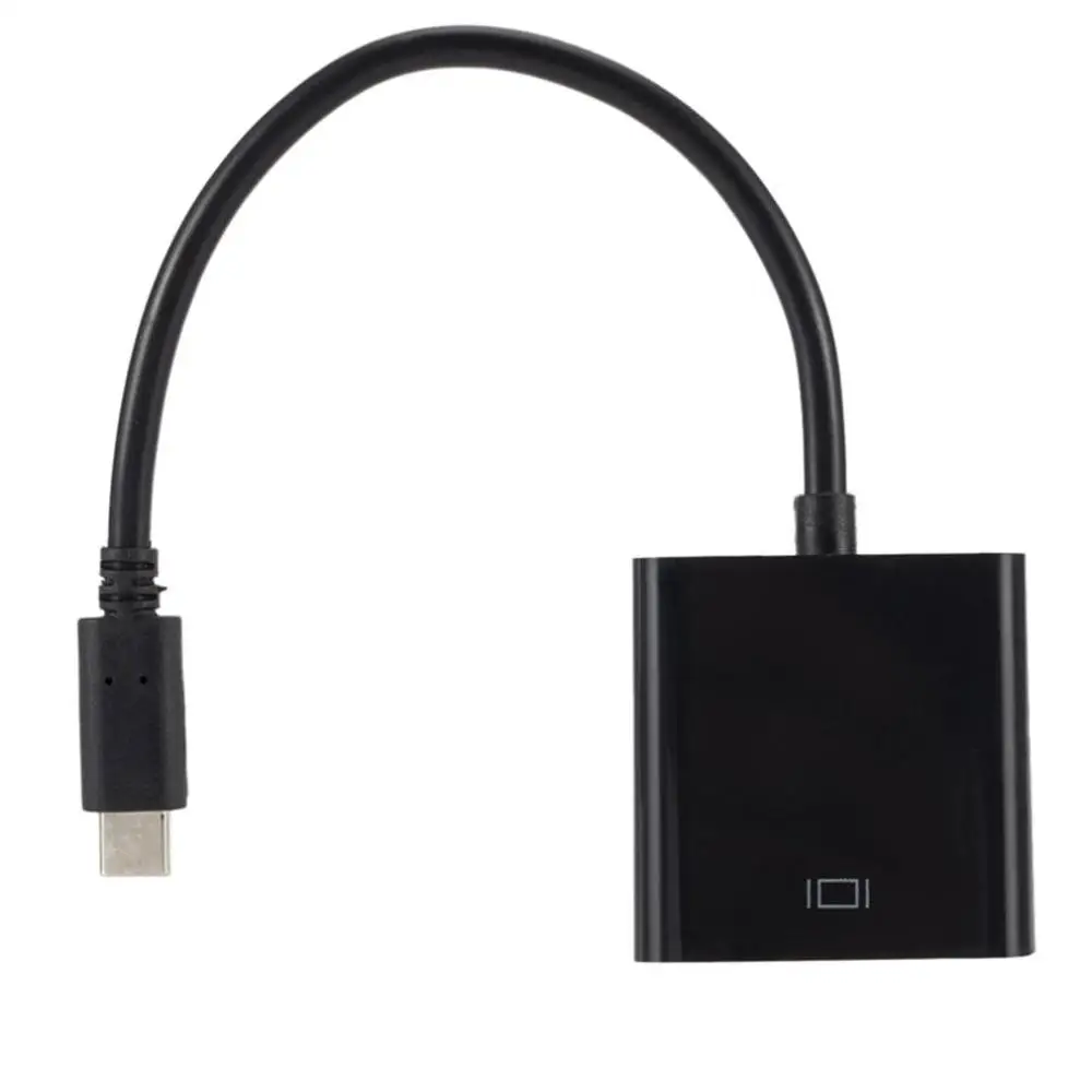 USB 3,1 type-C в VGA конвертер USB HD кабель видеоадаптера конвертер, usb-адаптер конвертер