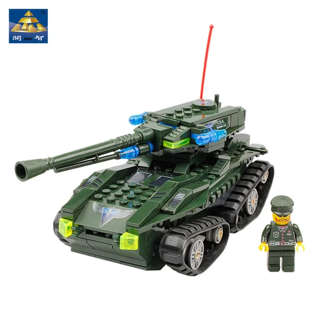 

Kazi Building Blocks 81005 Red Alert 3 Guardian Tank 270pcs Compatible with All Leading Bricks Toy