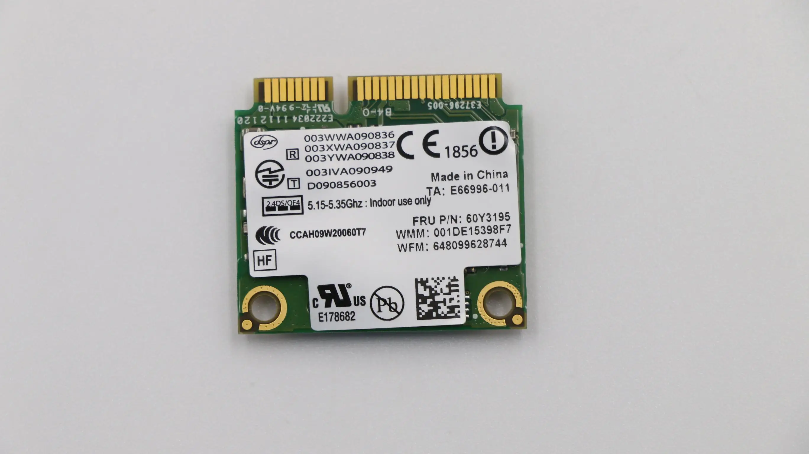 Беспроводная сетевая карта 622ANXHMW 6250AN 300 Мбит/с Wi-Fi адаптер для Lenovo/Thinkpad Intel Advanced-N 6250