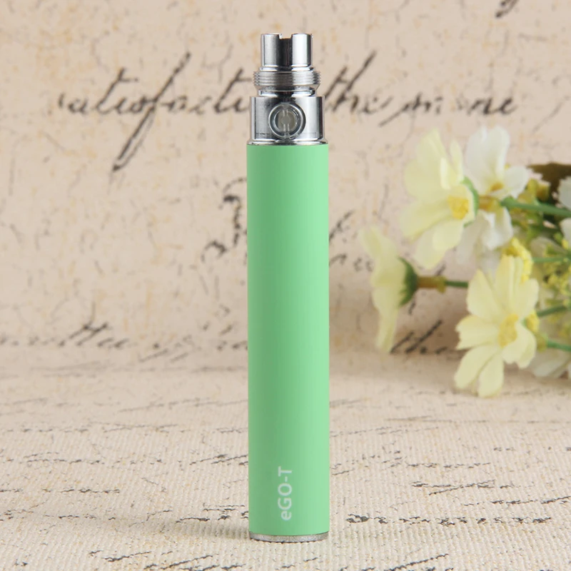 Зеленый 1 шт. эго-т Vape батарея с USB зарядное устройство электронная сигарета 510 ручка для CE4 CE5 Evod H2 T3S распылитель высокое качество - Цвет: Зеленый