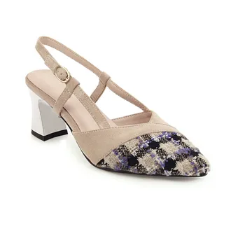 

Big Size Pointy fashion sandals high heels sandals women shoes woman summer ladies