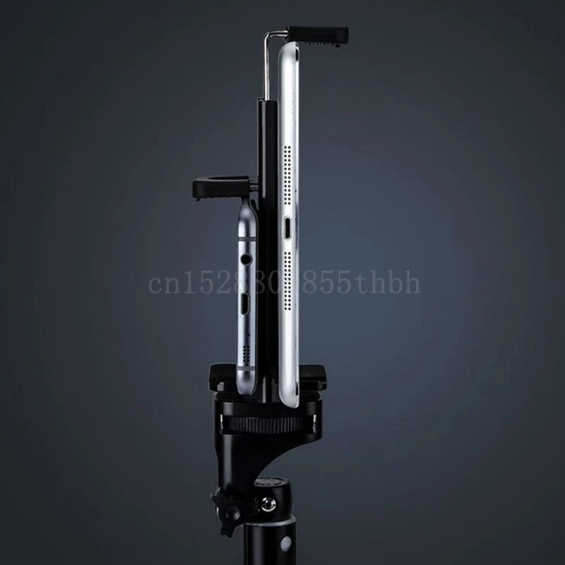 Phone Tripod Flexible Phone Tripod Phone Tripod Mount Phone Clip Mount Phone Clip Bracket Phone Holder Clamp 2In1 Tripod Mount Phone Tablet Holder Clip