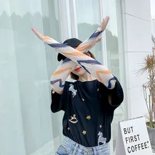 Солнцезащитная манжета для рук милая девушка манжета Женская милая печатная надпись розовый корейский стиль холодная рука рукав Вождение путешествия рука Gua