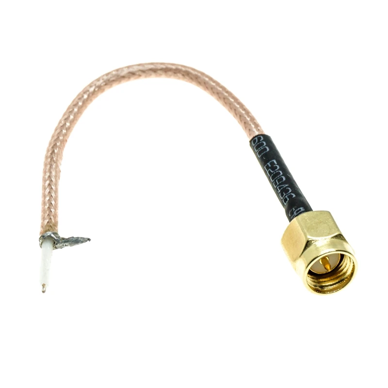 SMA male к открытым концам, односторонний PCB паяльный WiFi маршрутизатор RG316 50Ω RF, Коаксиальная лампа