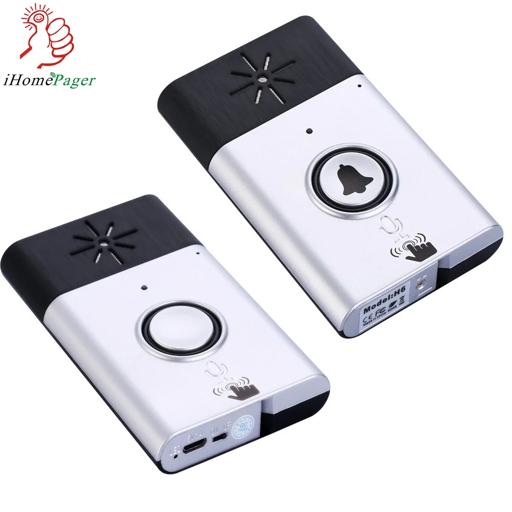 

Double-way speak wireless door bell
