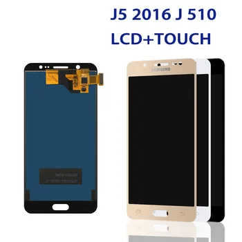 

5.2" Super Amoled TFT LCD Display for Samsung Galaxy J5 2016 SM- J510 F M with Touch Screen Digitizer Module Assembly