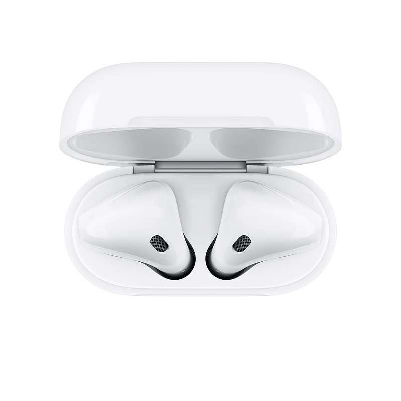 Список Apple AirPods 2nd с беспроводной зарядный чехол, беспроводные наушники Bluetooth для iPhone MacBook Apple Watch
