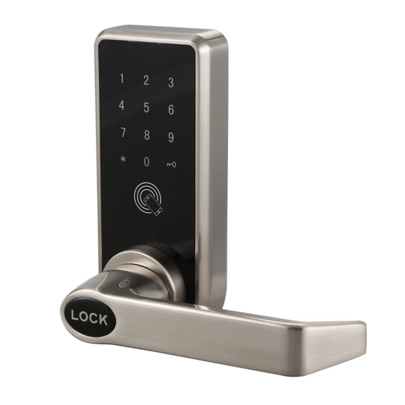 

HOT-Smart Electronic Door Lock ,Code, Mechanical Keys Press Screen Keypad Digital Password Lock Key Smart Home