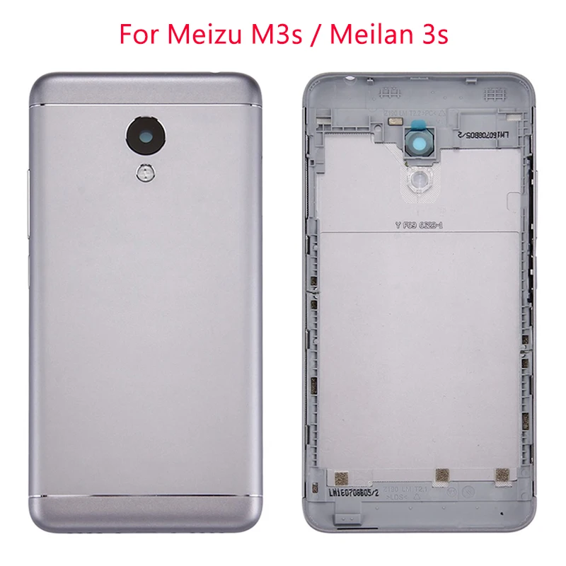 Оригинальный корпус для MEIZU M3S задняя крышка батарейного отсека чехол двери
