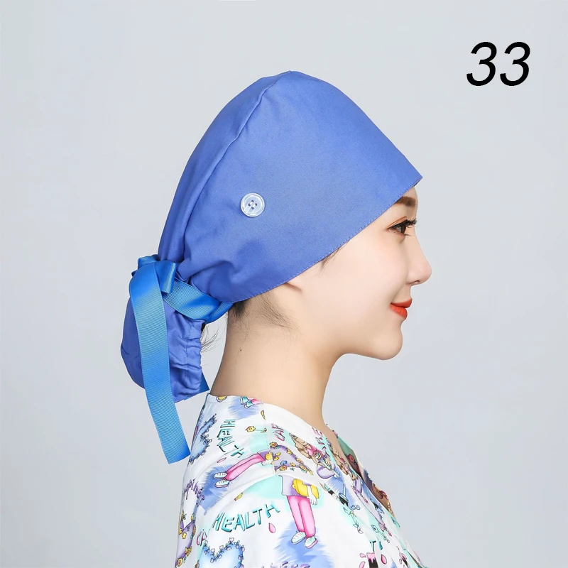 winter cap Women Scrubs Cap Cotton Cartoon Printing Scrub Caps Pet Shop Lab Work Dental Clinic Surgicals Hat Nurse Uniform Accessories best beanie brands