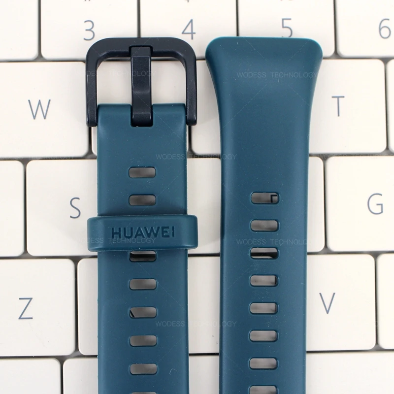 화웨이 밴드 6 시계 스트랩 실리콘 손목 스트랩용 오리지널 화웨이 실리콘 시계 밴드