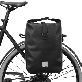 

Multifunctional Cycling Bicycle Bike Rear Seat Trunk Bag Outdoor Sports Pouch Rack Panniers Shoulder Handbag Reflective Rear Bag