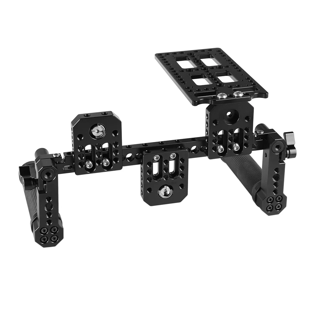 Monitor de Apoio Equipamento com Dupla Alça de Ombro Hdrig Diretor Borracha Handgrip Pescoço Bateria Placa Fotografia Acessórios - Image 4