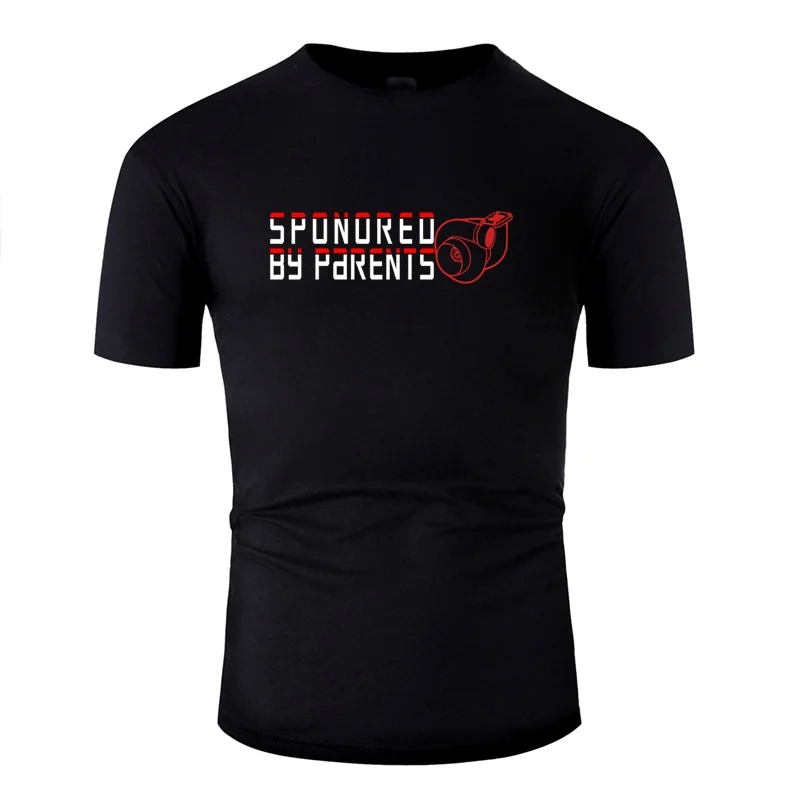 

Print Sponsored T Shirt For Men Letters Men's Tee Shirt Round Neck Short-Sleeve