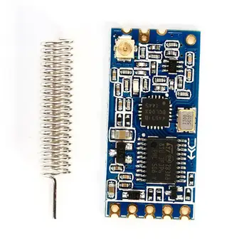 

1Pc 433Mhz HC-12 SI4463 Wireless Serial Port Module 1000m Replace Bluetooth R20