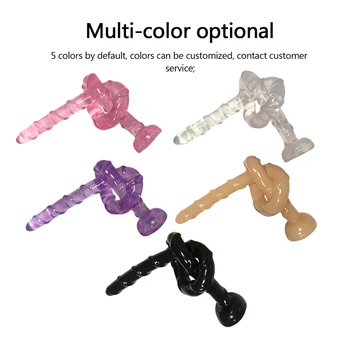 47cm Long Snake Dildo Anal Beads Butt Plug Vagina Dilator Anus Expander Prostata Massage Sex Toys For Woman Men Male Masturbator 2