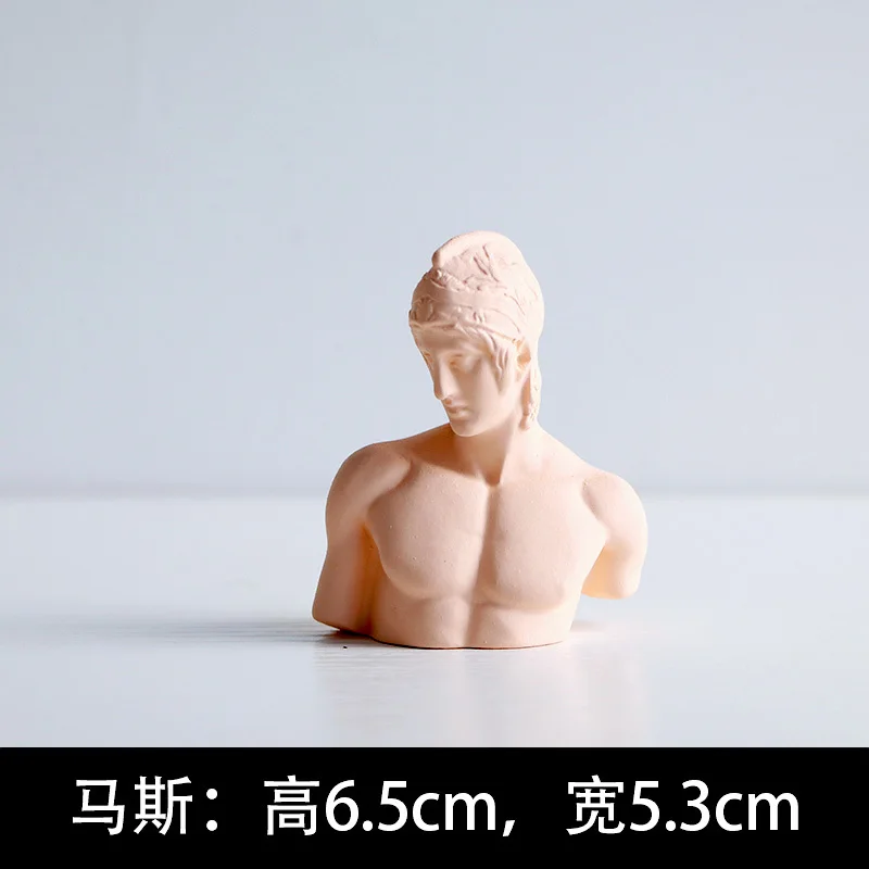 Головные портреты Давида бюст статуя Michelangelo Buonarroti смолы ремесленника Офис Отель гостиная украшения подарок - Цвет: 18