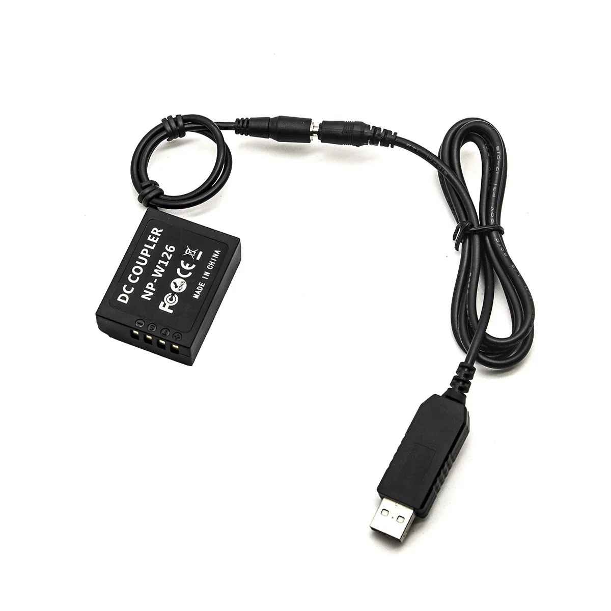 Аккумуляторная батарея W126 + USB адаптер для зарядного кабеля камеры Fujifilm Fuji и