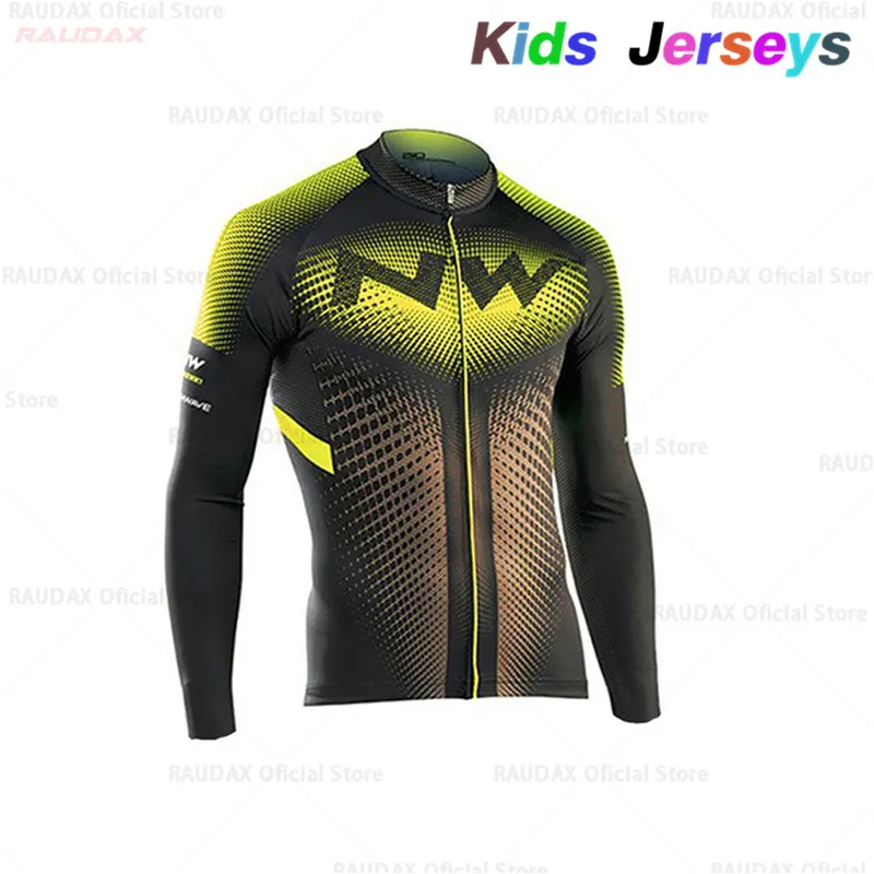 Детская одежда Northwave весна/осень, одежда для велоспорта, дышащая, Ropa Ciclismo, одежда с длинным рукавом для горного велосипеда, одежда для спорта на открытом воздухе - Цвет: 10