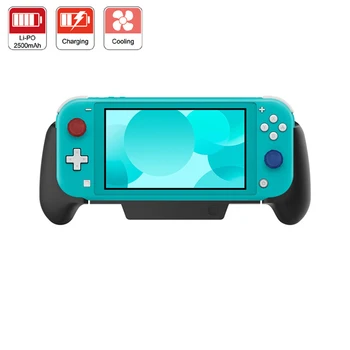 

Hand Grip Gamepad Holder Kickstand for Nintend Switch/Switch Lite Console Charging & Cooling with Card Slot Rocker Cap Cover