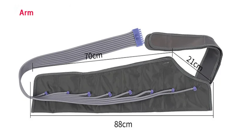 Сжатие воздуха с 8 камерами ноги руки талии вибрации массажер пневматические обертывания массажер похудение расслабить и повысить циркуляцию крови