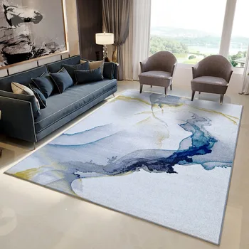

Nordic Carpets For Living Room Thick Polypropylene Bedroom Rug Modern Design Sofa Coffee Table Floor Mat Study Rugs And Carpets