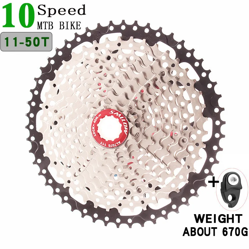 SMLLOW MTB велосипед горный велосипед 10 скоростей маховик 11-50 т горный велосипед Тип карты скорость маховик совместим с SHIMANO