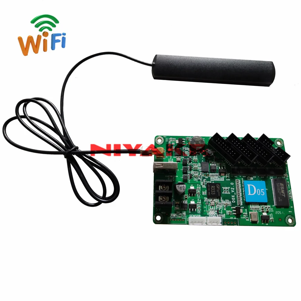 

Huidu HD-D05 D16 WiFi LED Display Screen Full Color Control Card