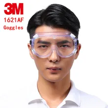 3 м 1621AF анти-анти химической всплеск очки защитные очки устойчив к механическому воздействию защитные очки экономически эффективным анти-туман объектив Защита глаз