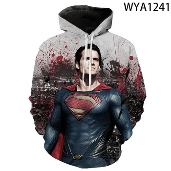 

2020 Hot Men Women Children Hoodies Fashion Men Spiderman Superman Batman 3D Printed Hoodies Streetwear Casual Sweatshirts