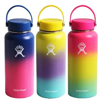 

New Hot Hydro Flask 18oz/32oz Kettle Stainless Steel Kettle Vacuum Insulated Wide Mouth Insulated Wide Mouth Thermos Bottle