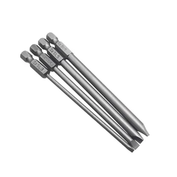 

16x Torx Screwdriver Bits Set Hex Magnetic Head 100MM Extra Long Tools Security