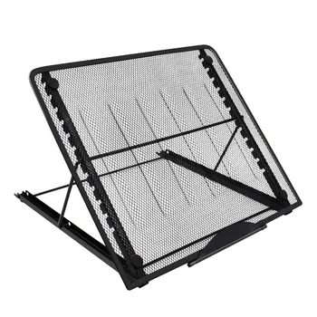 

Portable Folding Cooling Mesh Bracket Desktop Office Tablet Reading Stand Laptop Stand Non Slip Holder Mount Support