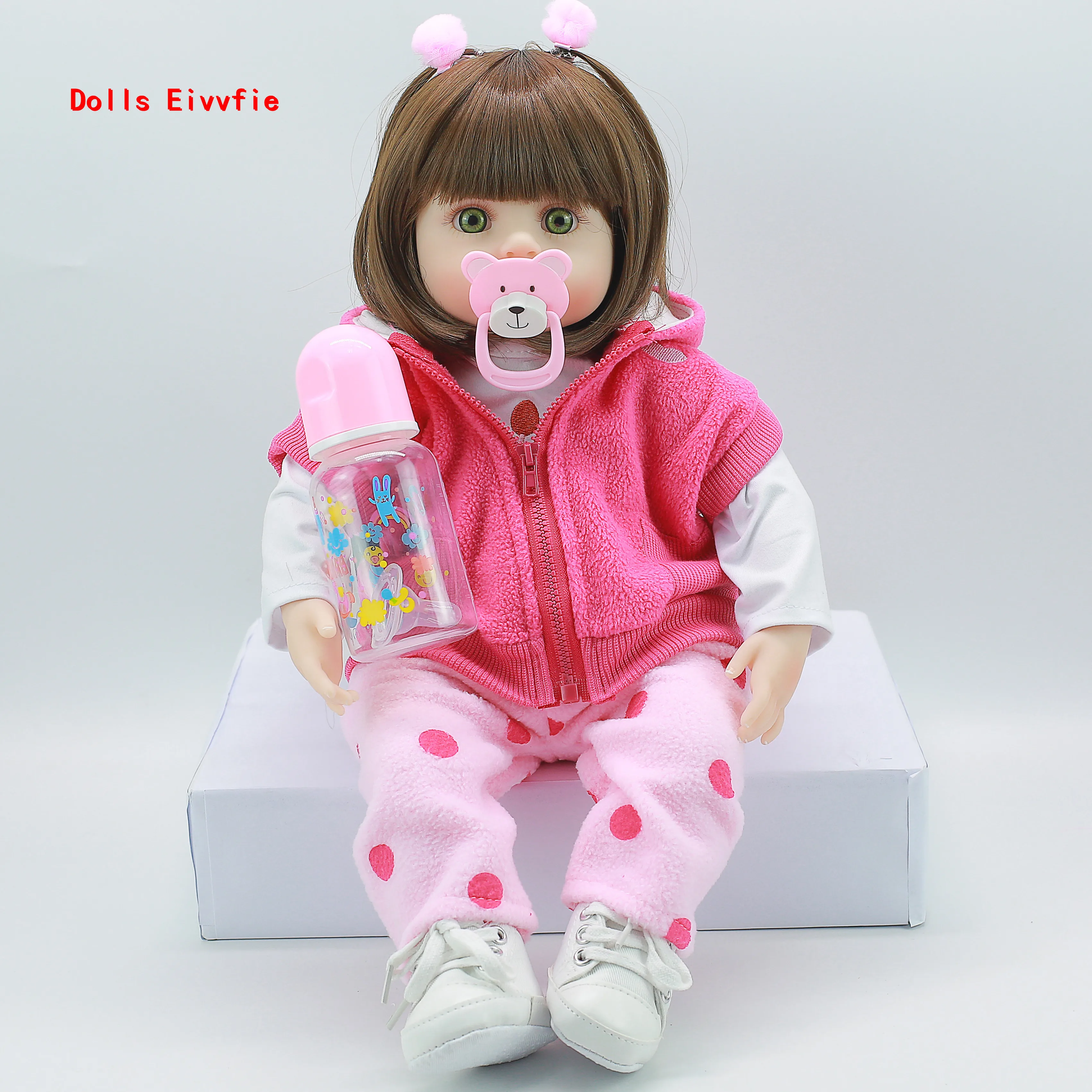 Кукла реборн силиконовая Реалистичная 47 см | Игрушки и хобби