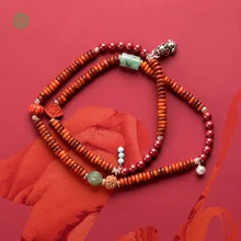 Браслет MeiDuo wen gen niang invincible cinnabar jasper jade Long Mu с преуспевающей карьерой
