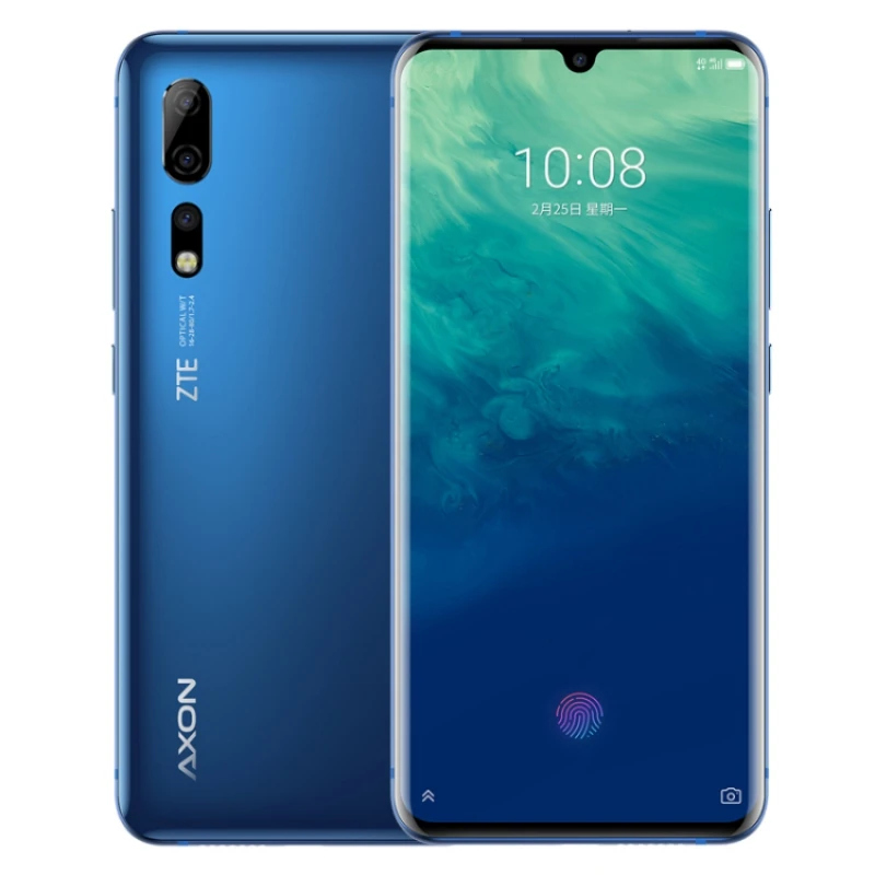 Zte Axon 10 Pro 4G 5G мобильный телефон Snapdragon 855 Восьмиядерный 48MP 3x Zoom DTS 6 47 &quotCurvy Edge экран