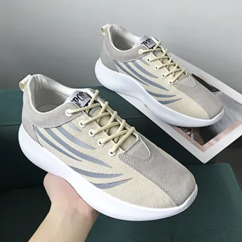 

Mens Summer Trendy Shoes 2020 New Mesh Breathable Sports Footwear Fashion Daddy Shoes Runing shoes for mens sneakers