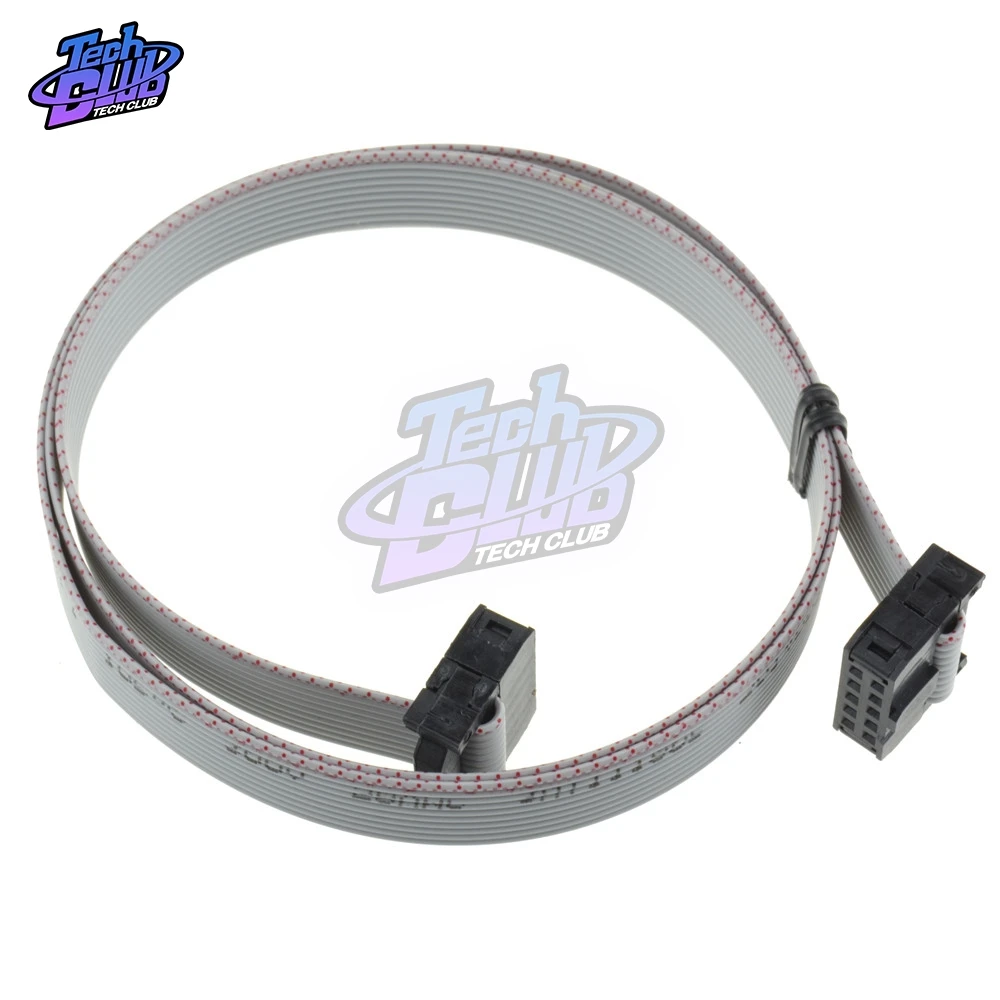 70 см 10 Pin 2 54 мм Соединительный кабель для USB ASP ISP JTAG AVR провод P IDC плоский ленточный